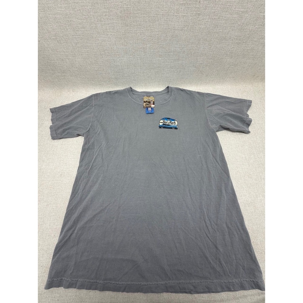 Laid-Back Ford Mustang 5.0 Fox Body T-Shirt Mens Large Grey Comfort Colors NWT